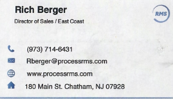 Rich Berger - RMS | MERCHANT SERVICES<br>CREDIT CARD PROCESSING