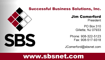 Jim Comerford - Successful Business Solutions, Inc. | WEB SITE DESIGN & HOSTING
SEARCH MARKETING
ONLINE BACKUP SERVICES