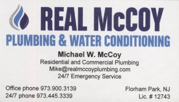 Mike McCoy - Real McCoy Plumbing & Water Conditioning | PLUMBER