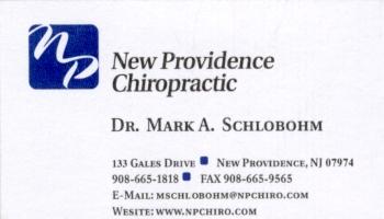 Dr. Mark Schlobohm - New Providence Chiropractic | CHIROPRACTOR