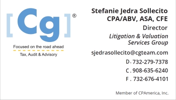 Stefanie Jedra Sollecito - CG Audit, Tax and Advisory | FORENSIC ACCOUNTING